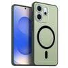 Магнитный железный кольцевой чехол для телефона OPPO Reno14 F 5G Матовый мягкий ТПУ Ударопрочный чехол