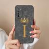 Чехол для телефона Realme 6 Pro 6i 6S, милые буквы, мягкая силиконовая задняя крышка с текстурой, полная защита, противоударный корпус для Realme6