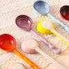 Керамическая суповая ложка японская столовая посуда столовая ложка креативная длинная ручка ложки кухонная утварь инструмент чайная ложка для кухни