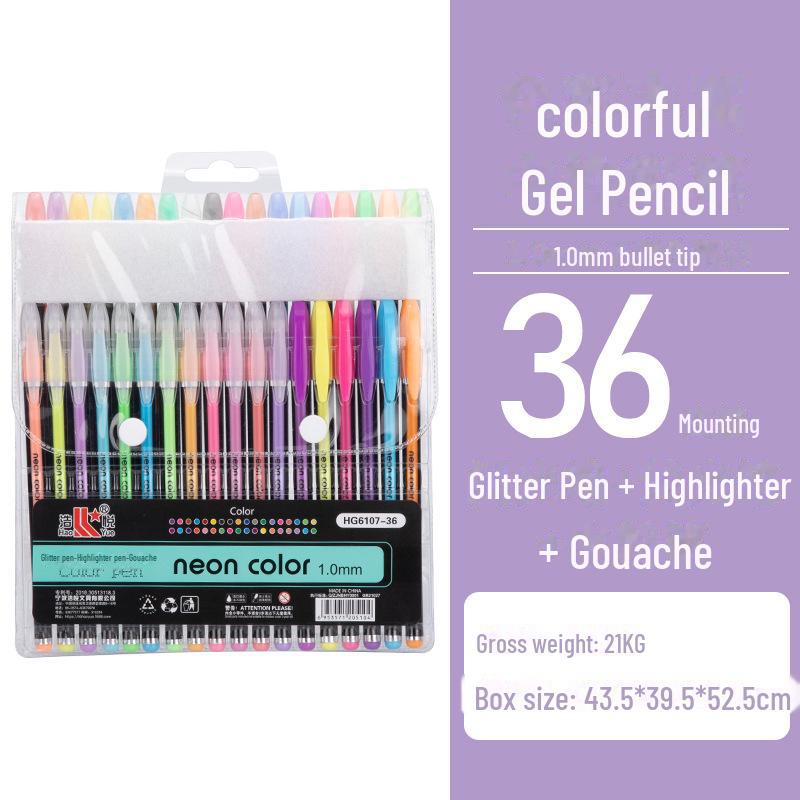 Эксклюзивный набор канцелярских товаров: Флэш-ручка, металлическая ручка, контурная ручка, ручка для справочника, нейтральная ручка, акварельная ручка, маркер