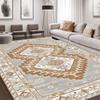 Non-Slip Stain Resistant Vintage Classic Style Printing Carpet Use for Living Room Bedroom Kitchen Balcony Hallway Entrance Ect.