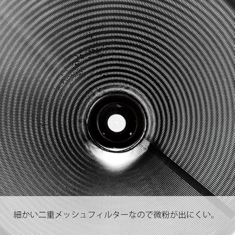 Двойная металлическая воронка HARIO для 1~4 чашек, серебристая, нержавеющая сталь DMD-02-HSV