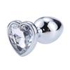 Metal Drop Anal Plug For Women Jewel Base Butt Plug G-point Massage Adult Sex Toys Male/Famale Gay