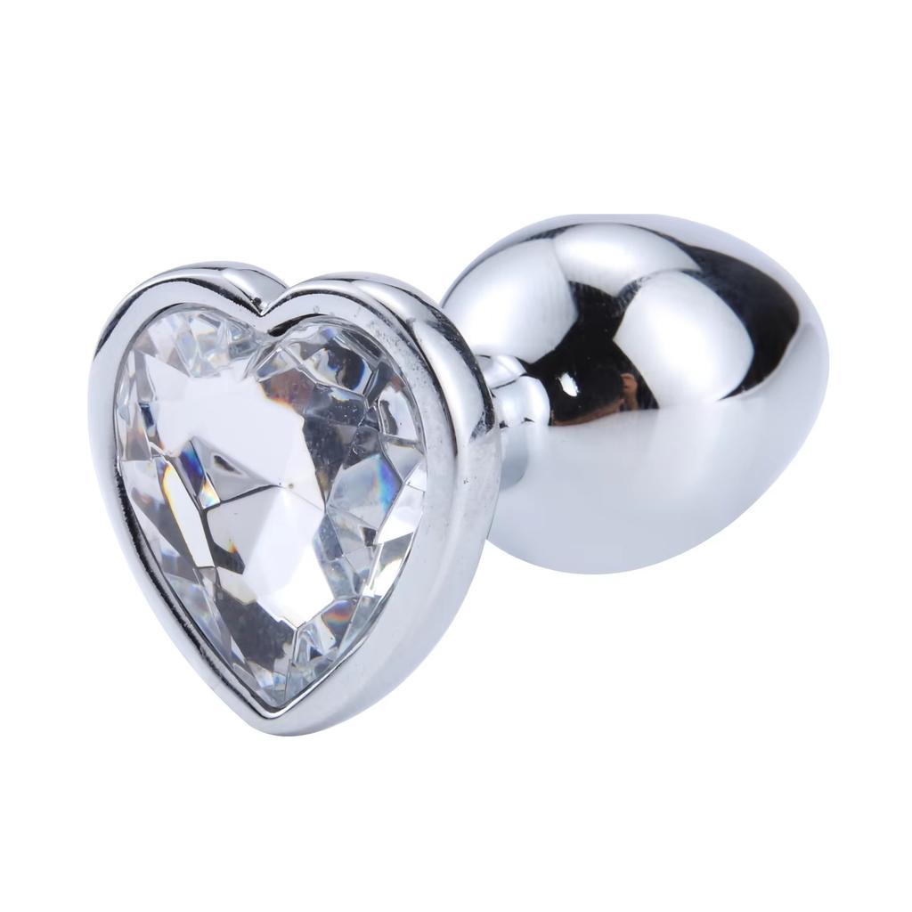 Metal Drop Anal Plug For Women Jewel Base Butt Plug G-point Massage Adult Sex Toys Male/Famale Gay