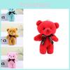 Adorable Teddy Bear Plush Toy Keychain Soft Stuffed Animal Doll Cute Gift