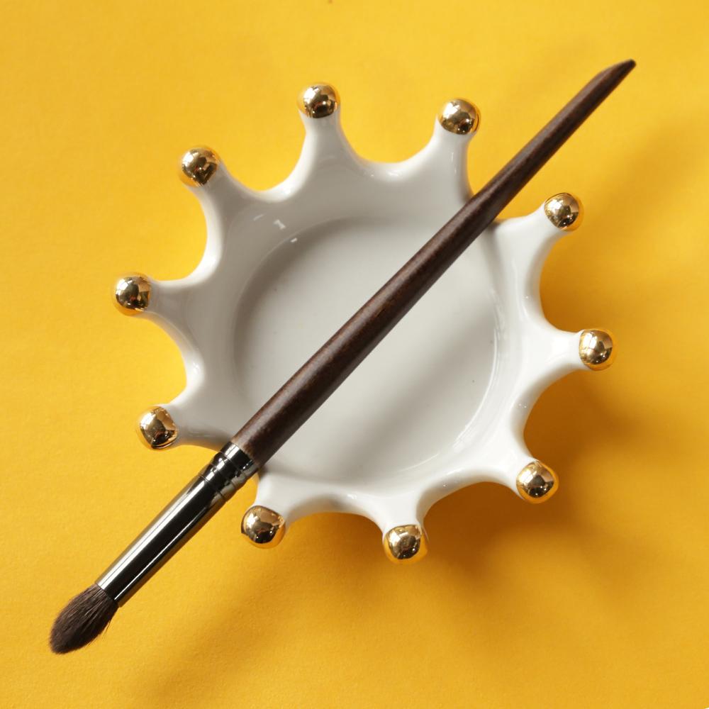 Кисть для растушевки теней из козьей шерсти Набор косметики для макияжа глаз Кисти для макияжа глаз