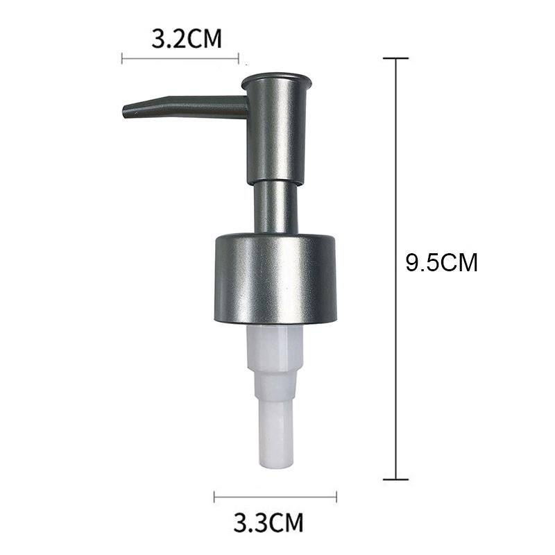 Diy Soap Pump Liquid Lotion Dispenser Сменная головка для баночки с трубкой 28-резьбовой стандартной крышкой для насоса с крышкой для жидкого мыла