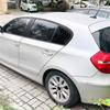 Car Rear Triangular Window Blinds Cover Trim Louvers Shutters For BMW 1 Series E87 2005-2011 Glossy Black-M53K