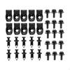 Car Body Bolts Screw Nut Spare Parts Portable Bumpers Bolt Rivet Clamp Metal U