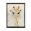 Plakat Żyrafa Z Kropkami Plakat Żyrafa Z Kropkami, 70X100 Cm, Bez Ramy, Płótno Premium Na Blejtramie