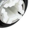 Citroen C4 Picasso II 2013- Gear Shift Knob, Black Eco Leather & Silver, 6-Speed