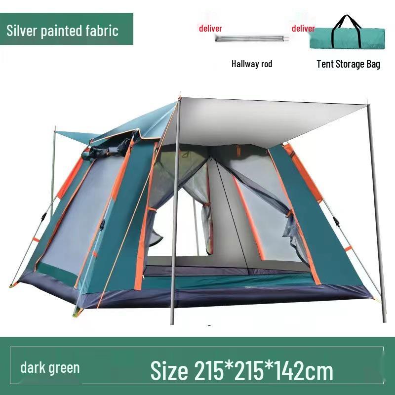 Fully Automatic Rainproof 3-4 Person Outdoor Folding Tent