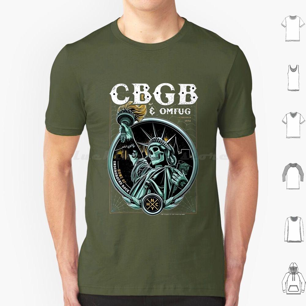 Cbgb Home Underground Rock T Shirt 6xl Cotton Cool Tee Home Music Club Cbgb Omfug Underground Punk Blues Bands Record Country