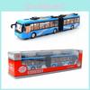 Model Bus Toy With Sound Light Features Design For Kids Play Collecting And