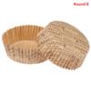 100Pcs Bread Paper Tray Baking Cups Oil-Proof Heat Resistant Cake Tools