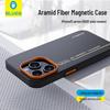 Магнитный чехол из арамидного волокна Blue Ape для iPhone 15 Pro