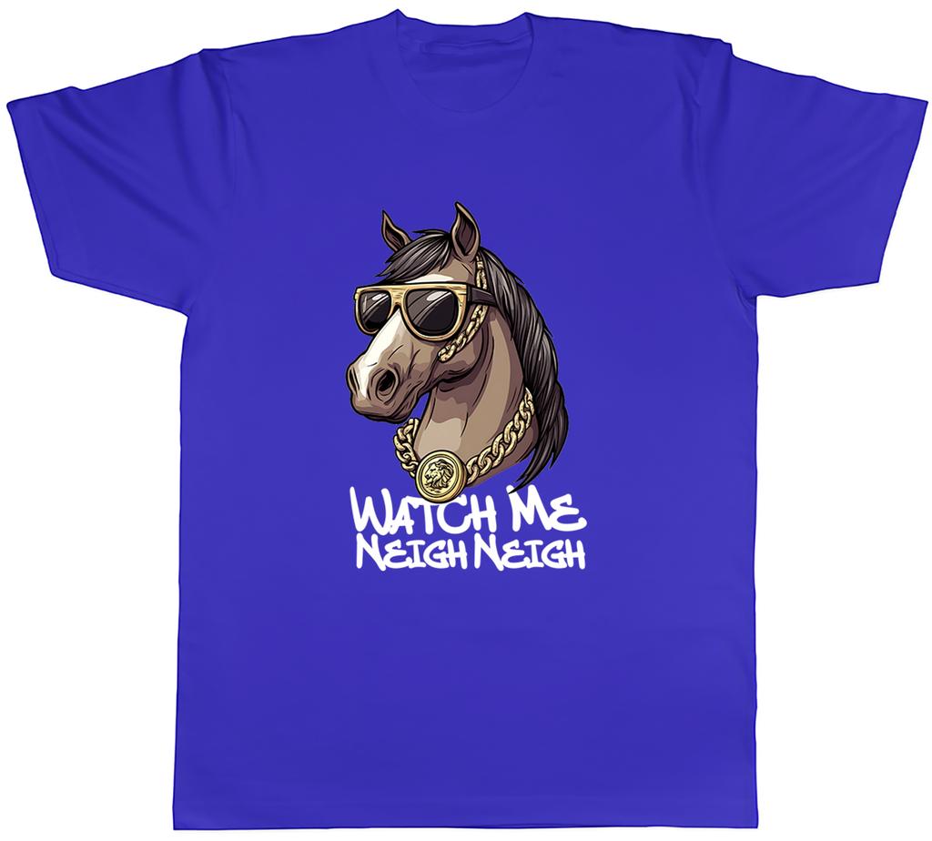 Funny Neigh Neigh Cool Horse Sunglasses Unisexs TShirt Tee Gift Top