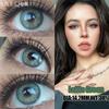Mill Creek Color Contact Lenses Blue Gray Contact Lenses LA Girl Iris Green Contact Lenses Yearly Use Contact Lenses with Box WT 38%