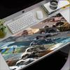 Коврик для мыши в стиле Assassin's Creed, Нескользящая резиновая основа, Многофункциональный декор для офиса и дома, Идеально подходит для персонализации рабочего места.