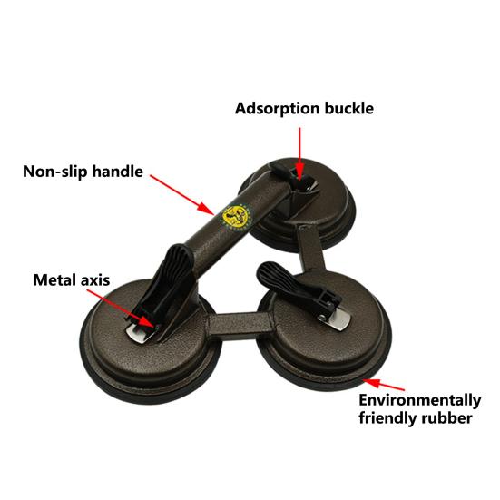 Стеклянная присоска, сильная несущая нагрузка, сверхмощный подъемник на присоске для мраморной плитки, товары для дома