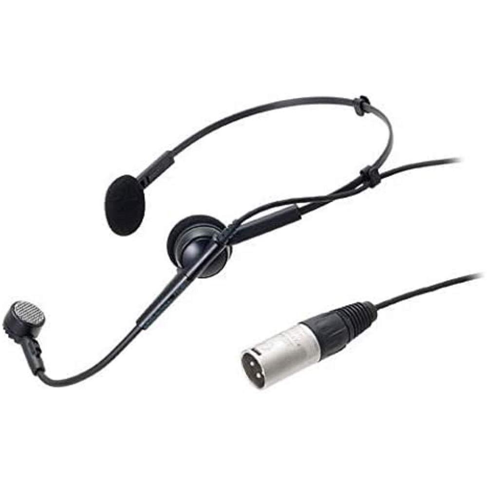 Audio-Technica Динамический микрофон PRO8HE Гарнитура Гиперкардиоидный Ветрозащитный экран в комплекте Выход XLR PRO8HE Черный