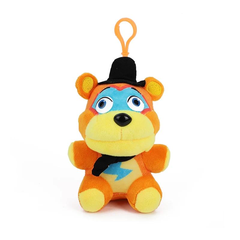 15 см Плюшевая игрушка Fnaf Брелок Предмет Фигурки Медведя Золотой Медведь Фокси Мягкие Фигурки Плюшевые Предметы Мягкая Игрушка Tot Подарки Плюшевая Игрушка День Рождения