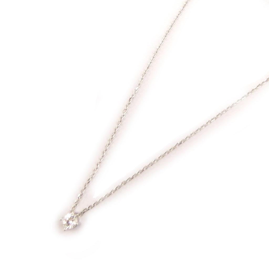 Altesse [L0667] — Белое серебряное колье «Уникальное»