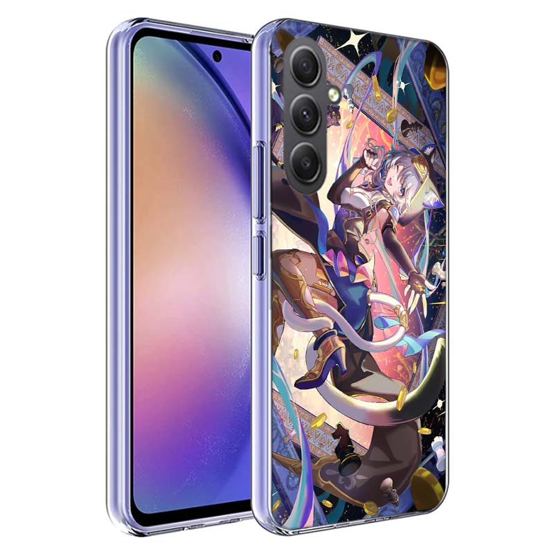 Чехол для телефона Honkai Star Rail Cipher для Samsung A17 A37 A57 A07 A16 A26 A36 A56 A06 A02S A12 A22 A32 A52S A04S A14 A24 A34 A54 A0