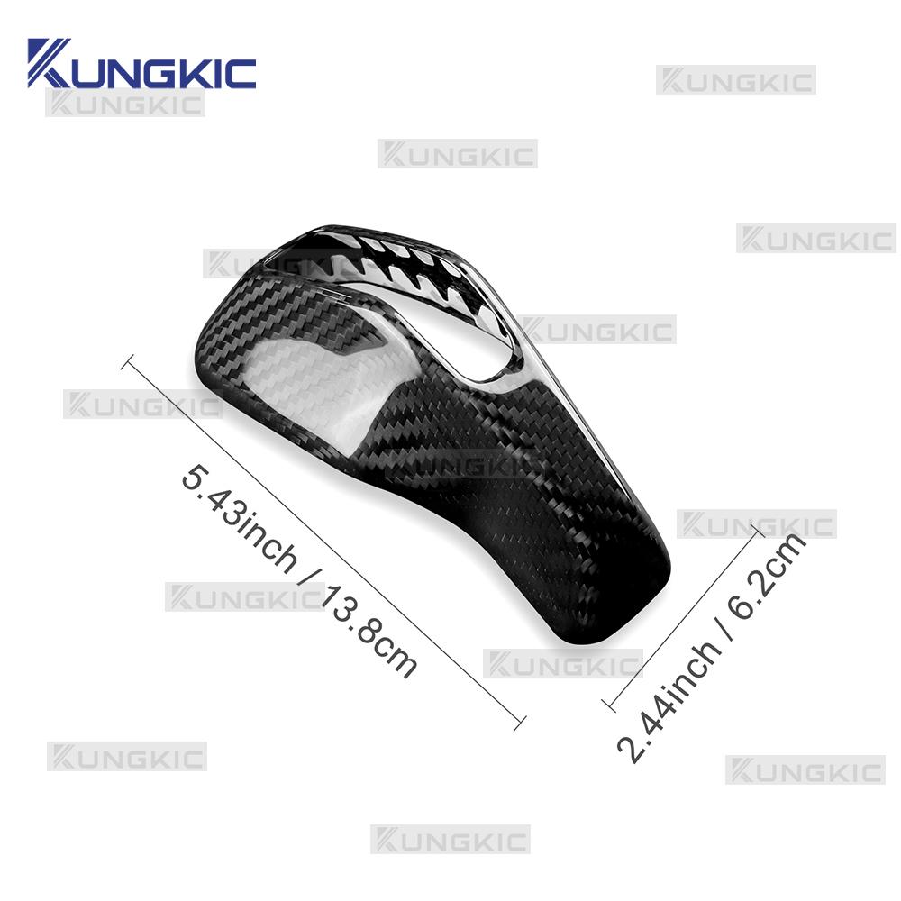 Carbon Fiber Gear Shift Panel Cover for Dodge Charger 2024 2025 2026 2027 LHD