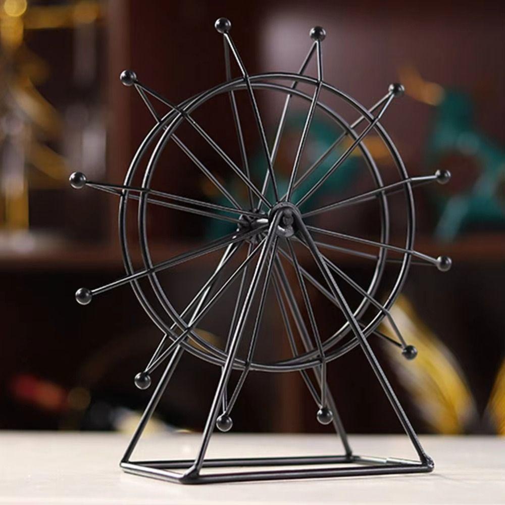 Collectible Ferris Wheel Model Handmad Ferris Wheel Table Decorations  Children Toys
