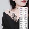 Fashion Various Black Rose Easy To Use Body Stickers Fake Tatoo Temporary Tattoos Arm Decal