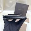 [Pre-Owned] Solid Color Double Fold Wallet With Card Slots - Excellent #1W42JDO