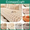 Sofa Plush Warm Cover Non Slip Cushion Covers Winter Quick Heat Decor Furniture