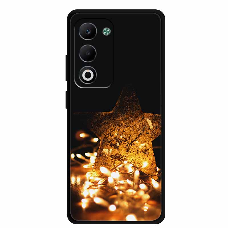 Christmas Phone Case For Oppo A5 5G CPH2735 / A5 4G CPH2727 Christmas Tree Soft Silicone TPU Back Cover Bumper For Oppo A5 Coque