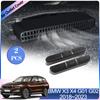 Крышка воздухозаборника для BMW X3 X4 G01 G02 Sport 2018~2024 Автомобильная вентиляция под задним сиденьем Пылезащитный кондиционер Вентиляционное отверстие Аксессуары для интерьера