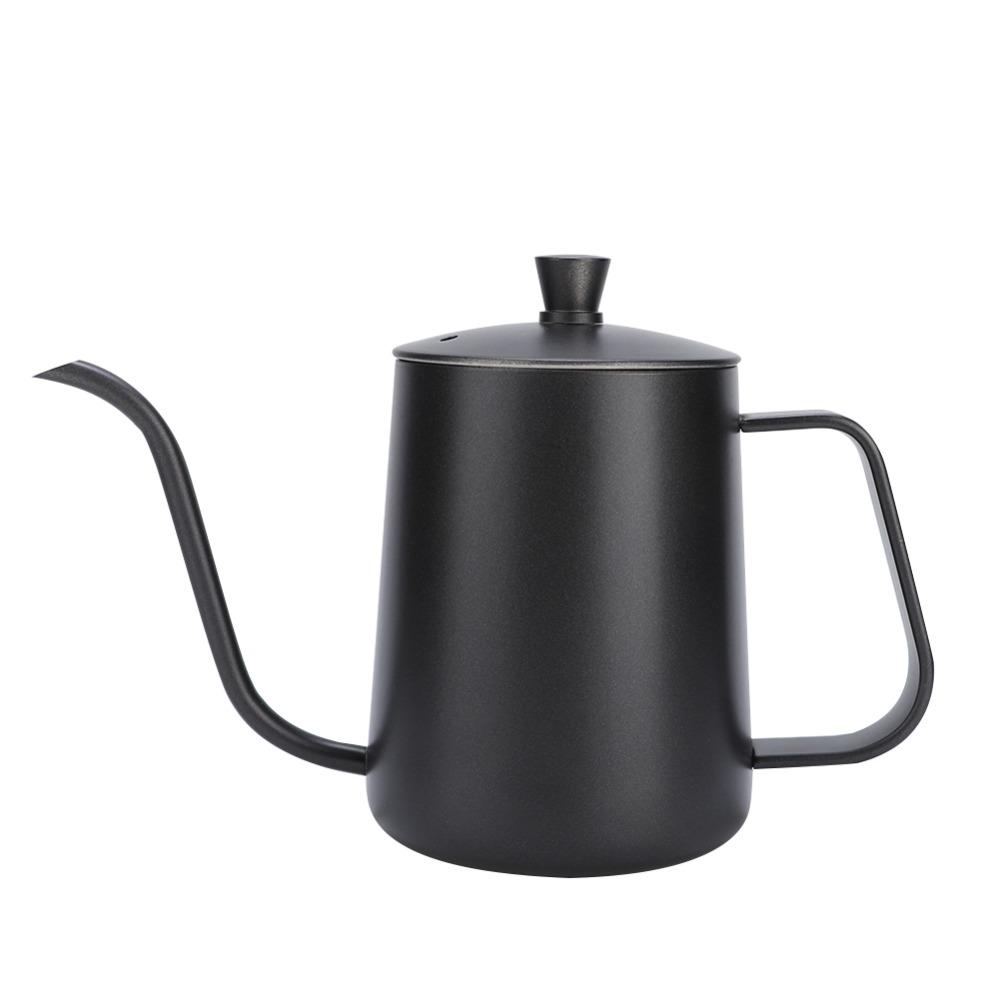 600ml Capacity Gooseneck Tea Kettle Long Narrow Spout Gooseneck Kettle Coffee Brewing