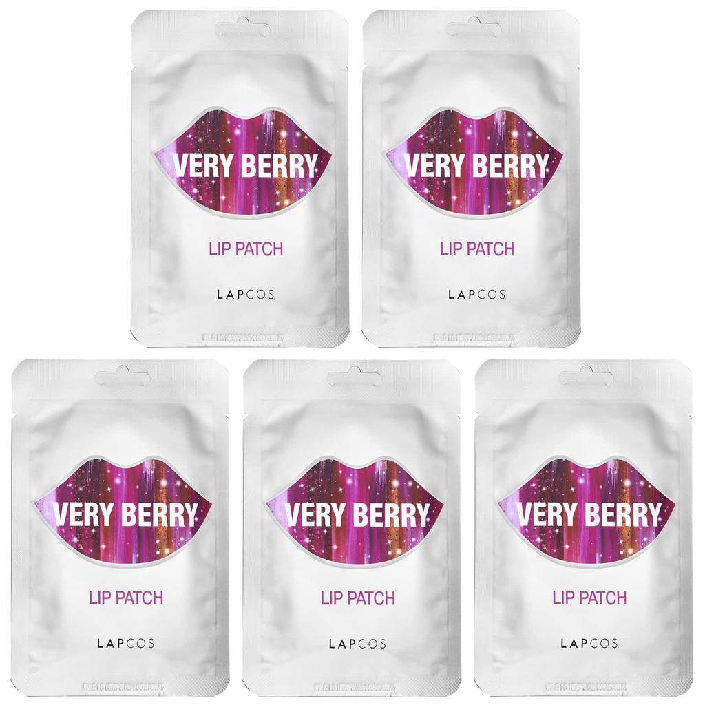 Lip Patch, Berry Berry, 5 Sheets, 0.1 Oz Each