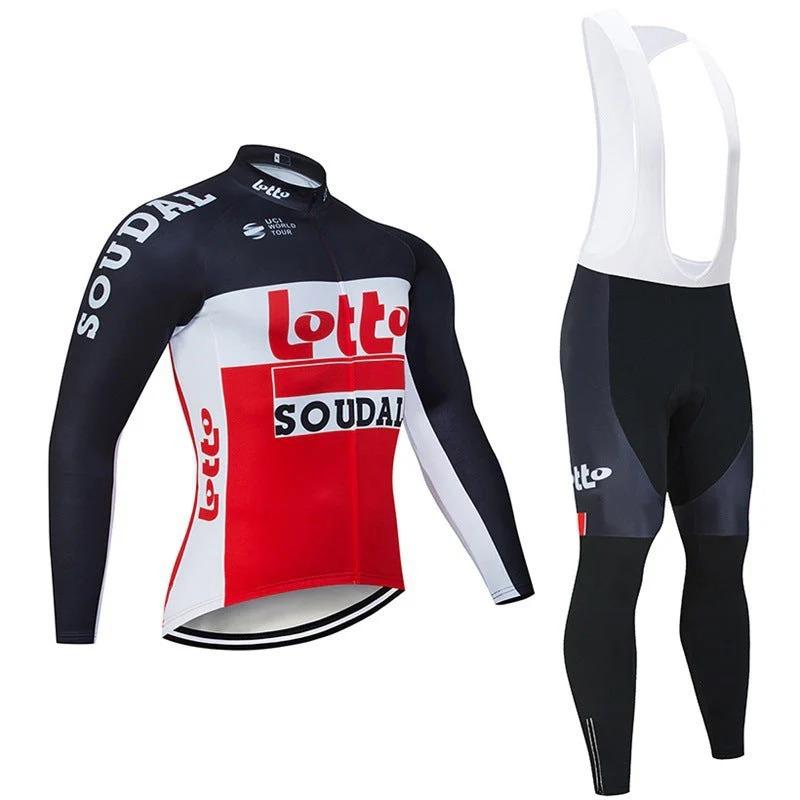 2026 Autumn and Winter Men's and Women's Long-sleeved Thin Velvet Warm Mountain Bike Riding Clothes Road Bicycle Sportswear Cover