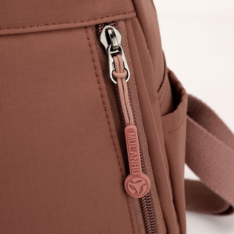 Водоотталкивающий нейлоновый рюкзак женский небольшой рюкзак легкий дорожный школьный ранец