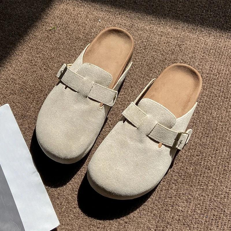 Новое поступление лета, модные элегантные повседневные женские сандалии, однотонные легкие шлепанцы на плоской подошве, НЕТ:А8282