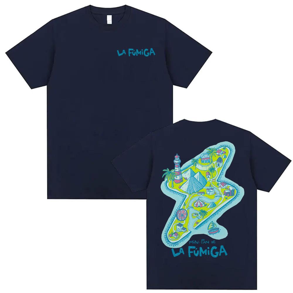 MiniFan De La Fúmiga Album Graphic T Shirt Unisex Fashion Vintage Short Sleeve Oversized T Shirts Men Summer Cozy Loose Tshirt