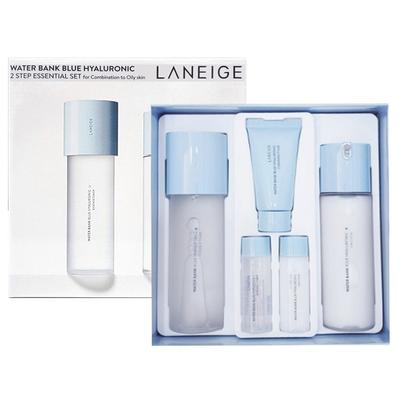 Water Bank Blue Hyaluronic 2-шаговый базовый набор для жирной/комбинированной кожи, 1 набор