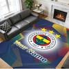 Crystal Velvet Rug Custom Name Text, Soft Non Slip Floor Mat Home DecorFenerbahçe FC