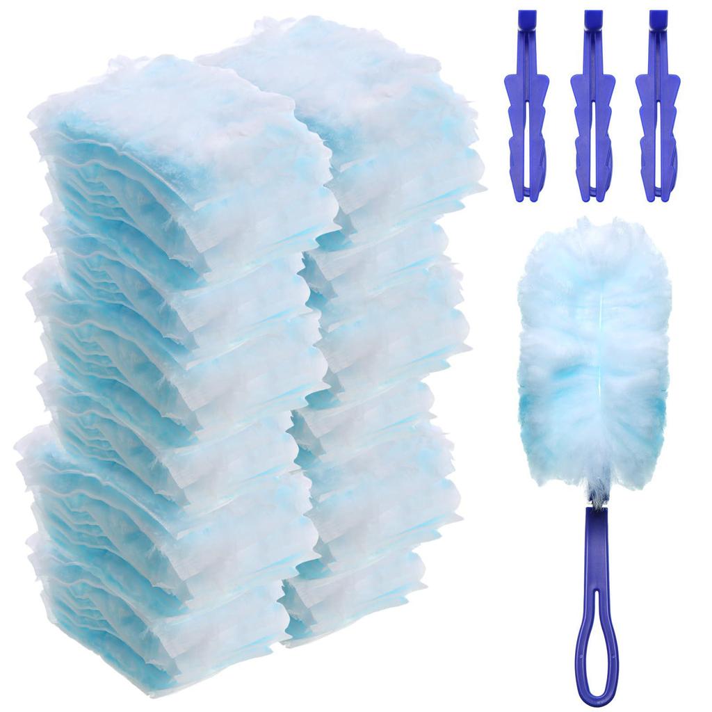 Electrostatic Replacement Dusting Brush for Home, Car, and Desktop Cleaning