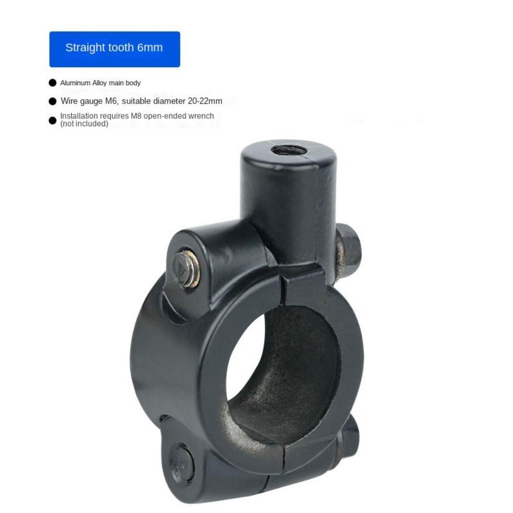 Зажимы для крепления зеркала из алюминиевого сплава, руль 20-22 мм, прочный универсальный мотоцикл