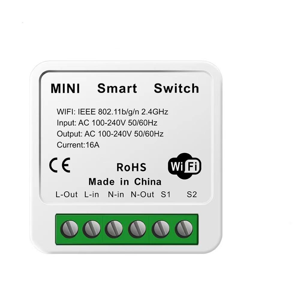 16A Wi-Fi Мини-умный переключатель Беспроводные DIY выключатели света Двустороннее управление Автоматический выключатель Работает с HomeKit Приложение CozyLife