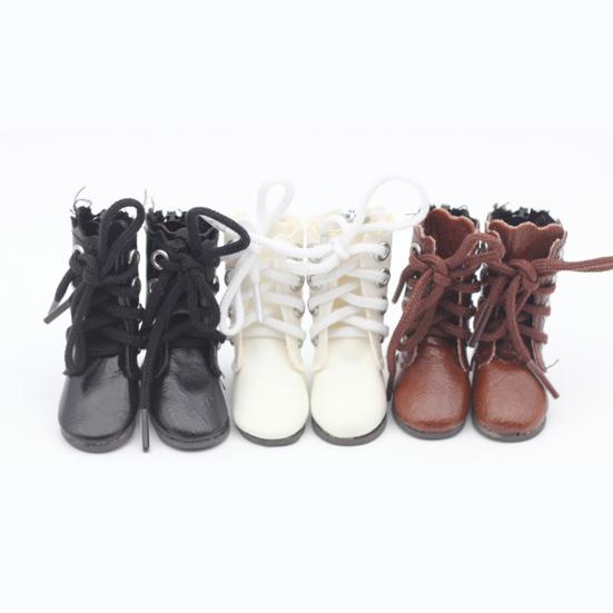 1 пара кукольной обуви из искусственной кожи, мягкие реалистичные ботинки 45297, модная кукольная обувь тонкой работы для мини