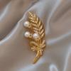 High-End Brooches, Women'S Sense Of Luxury, Niche, High-End Pins, Elegant Temperament, Fixed Clothes, Suits, Pearl Jewelry