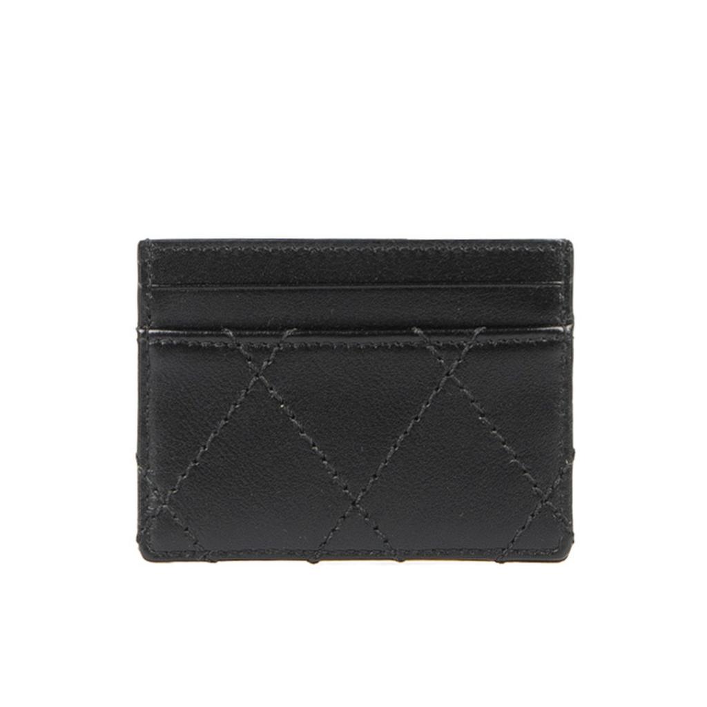 [BURBERRY] Burberry Night Stamp Quilted Women's Card Wallet 8111660