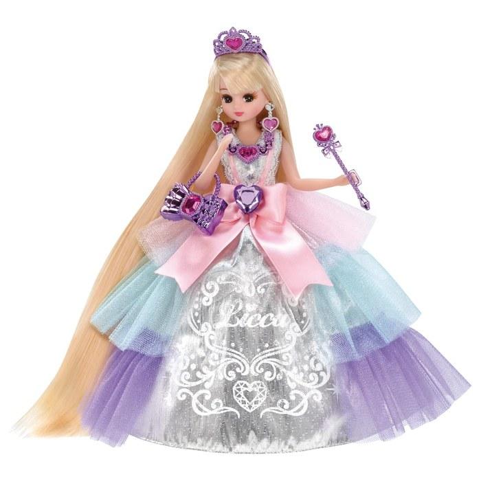 Takara Tomy Ricchan Doll Dream Fantasy Platinum Long Princess Ricchan (x 1)